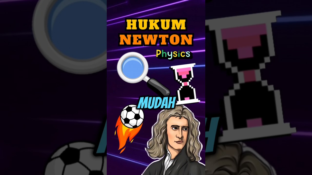 Hukum Newton 1, 2, dan 3 ► Gerak dan Gaya | IPA (Kelas VII, Kurikulum Merdeka)