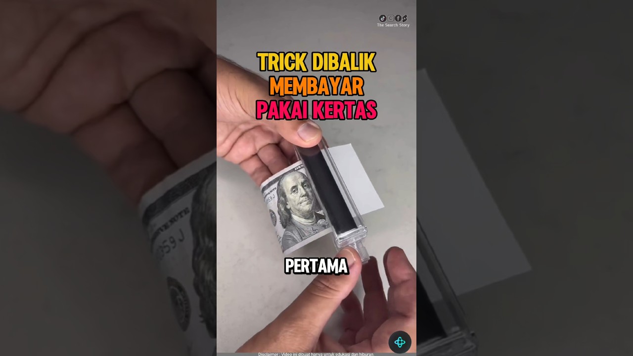 Inilah Cara Orang-orang Ini Membayar Pakai Kertas #fakta #unik #informasi