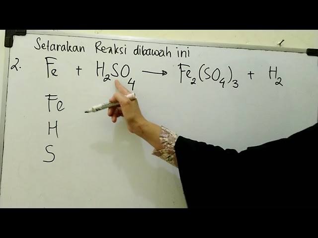 cara agar mudah paham tentang penyetaraan reaksi kimia